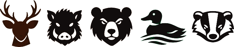 鹿・猪・熊・鴨・穴熊
